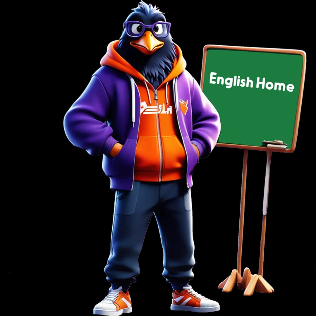 Mynawoo character teaching on a green board showing language learning solution