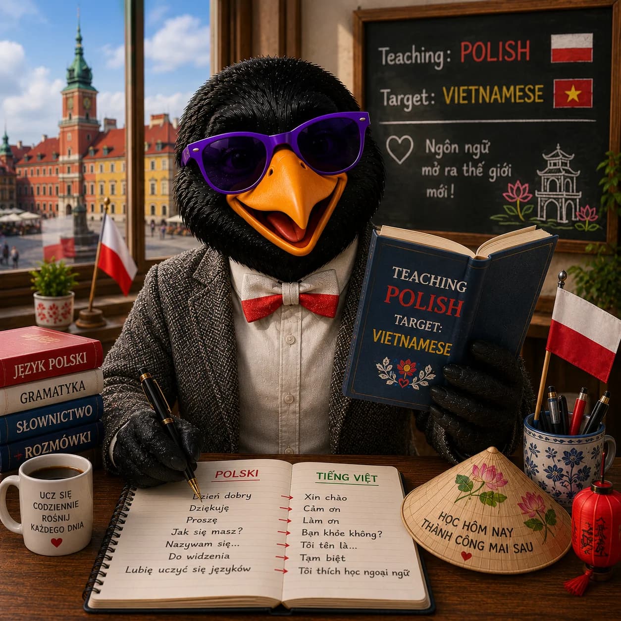 Vietnamese · CEFR A1–C2 · Polish