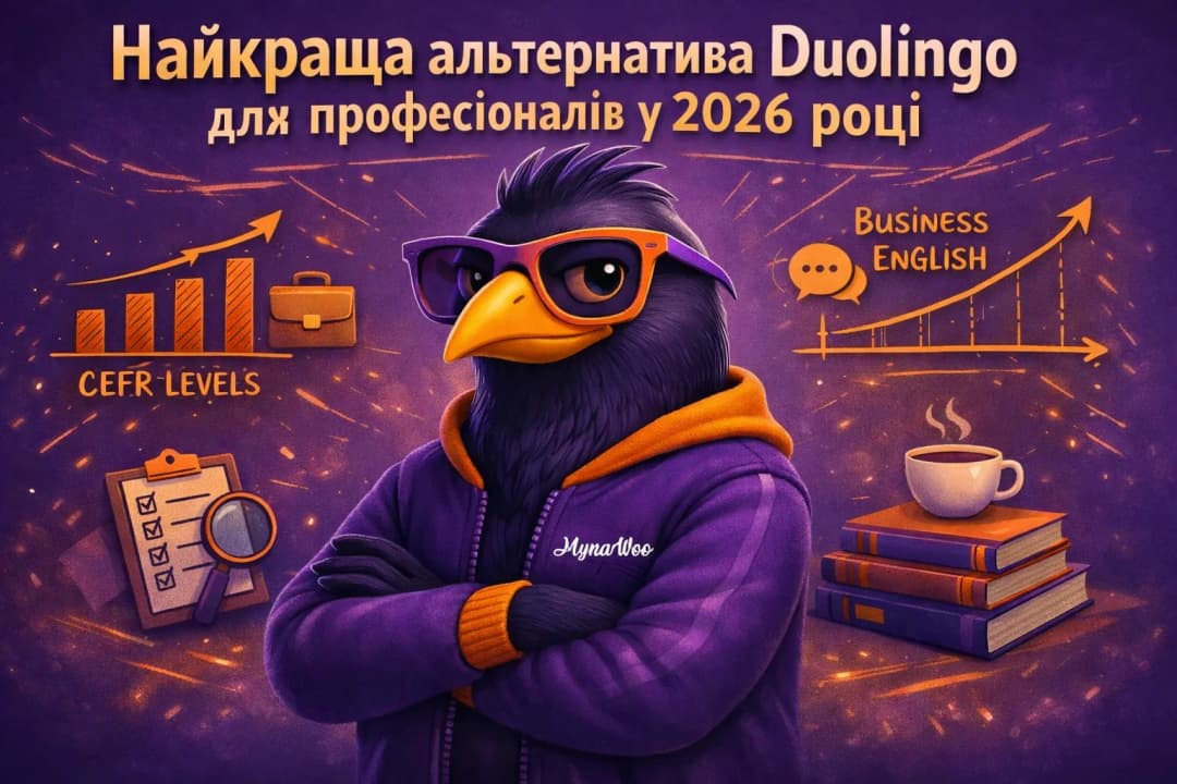 Найкраща альтернатива Duolingo для професіоналів у 2026 році: англійська для роботи, співбесід і реального прогресу